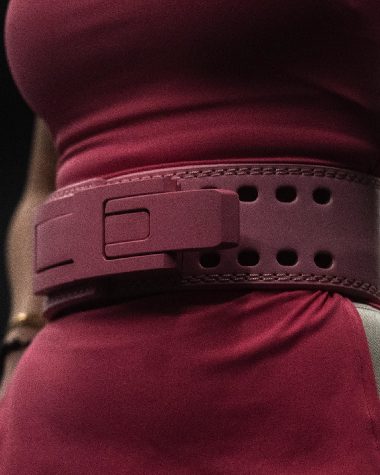 Lever Belt - Pink