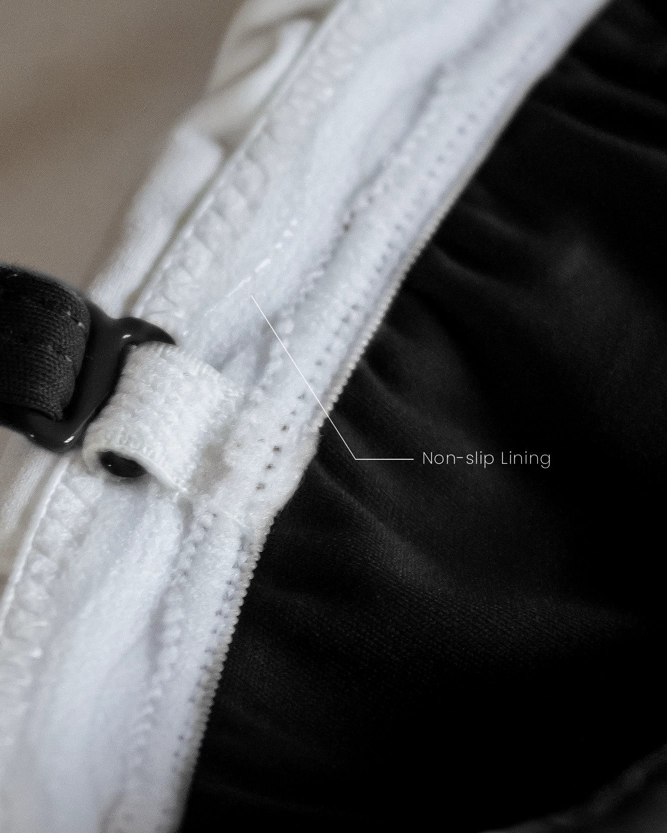 Contrast Playsuit - Black