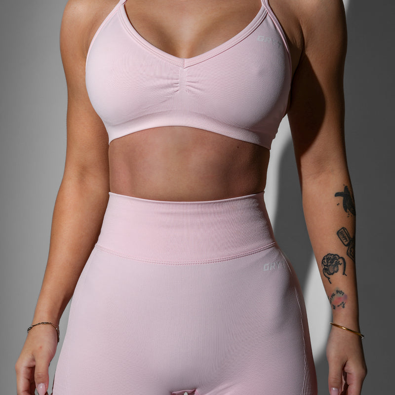 Contoura Sports Bra - Blush Cloud