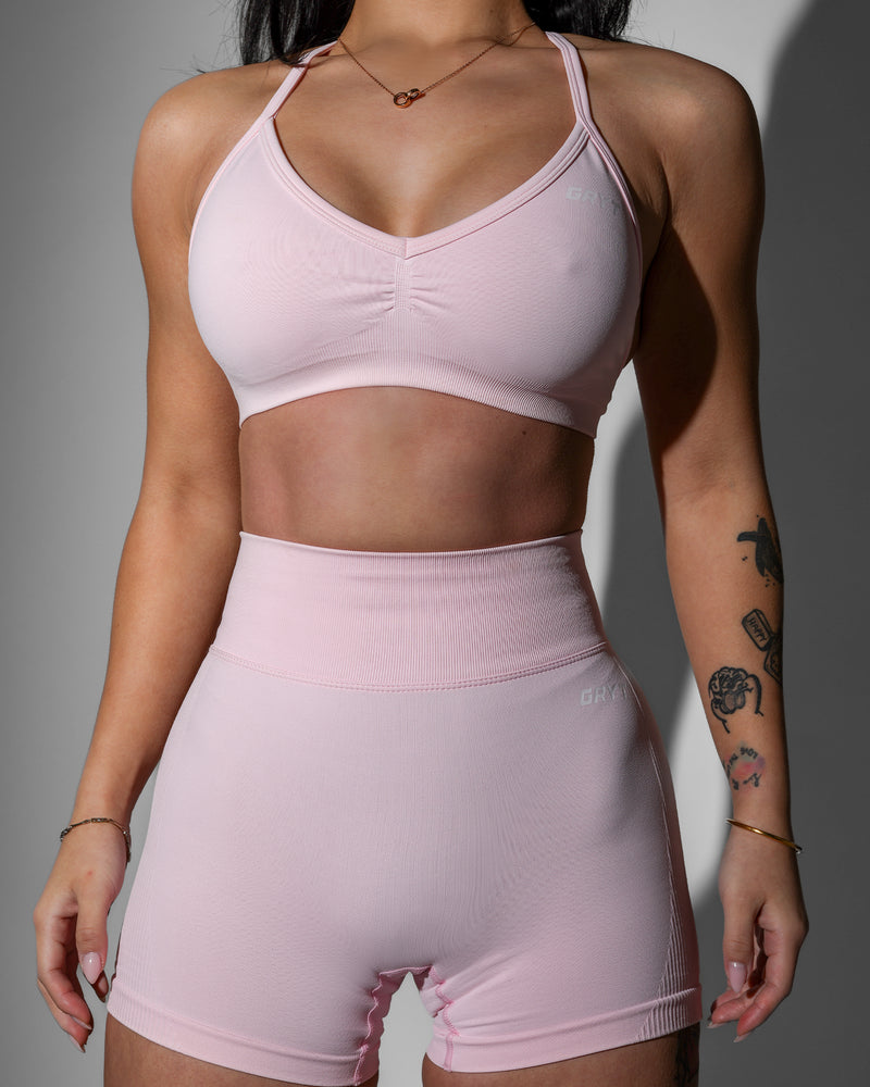 Contoura Sports Bra - Blush Cloud