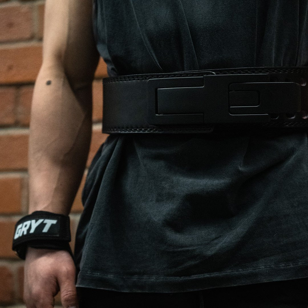 THE BELT - GRYT LEVER BELT - BLACK - GRYTGear